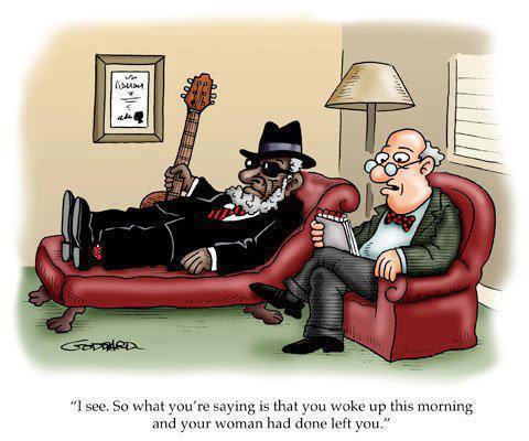 blues cartoon